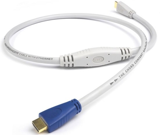 The CHORD HDMI Active Silver Plus High Speed with Ethernet, 3 