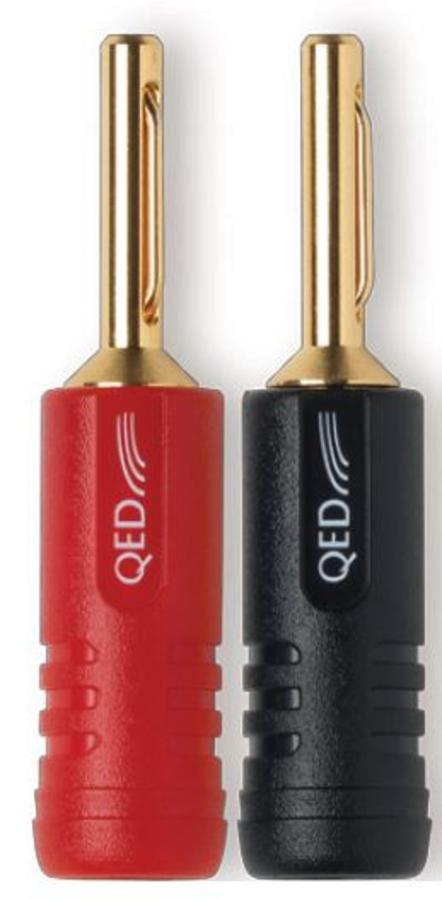 QED SCREWLOC ABS 4mm Banana Plug