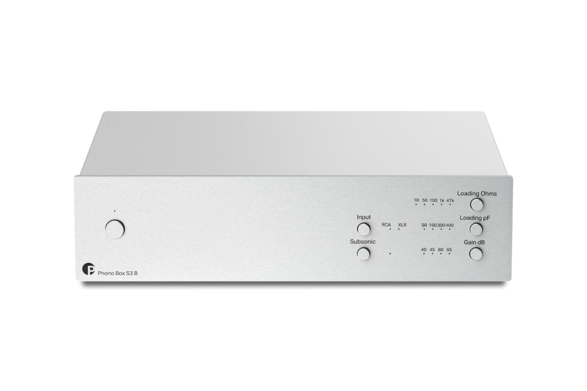 Pro-Ject Phono Box S3 B, silver- фото