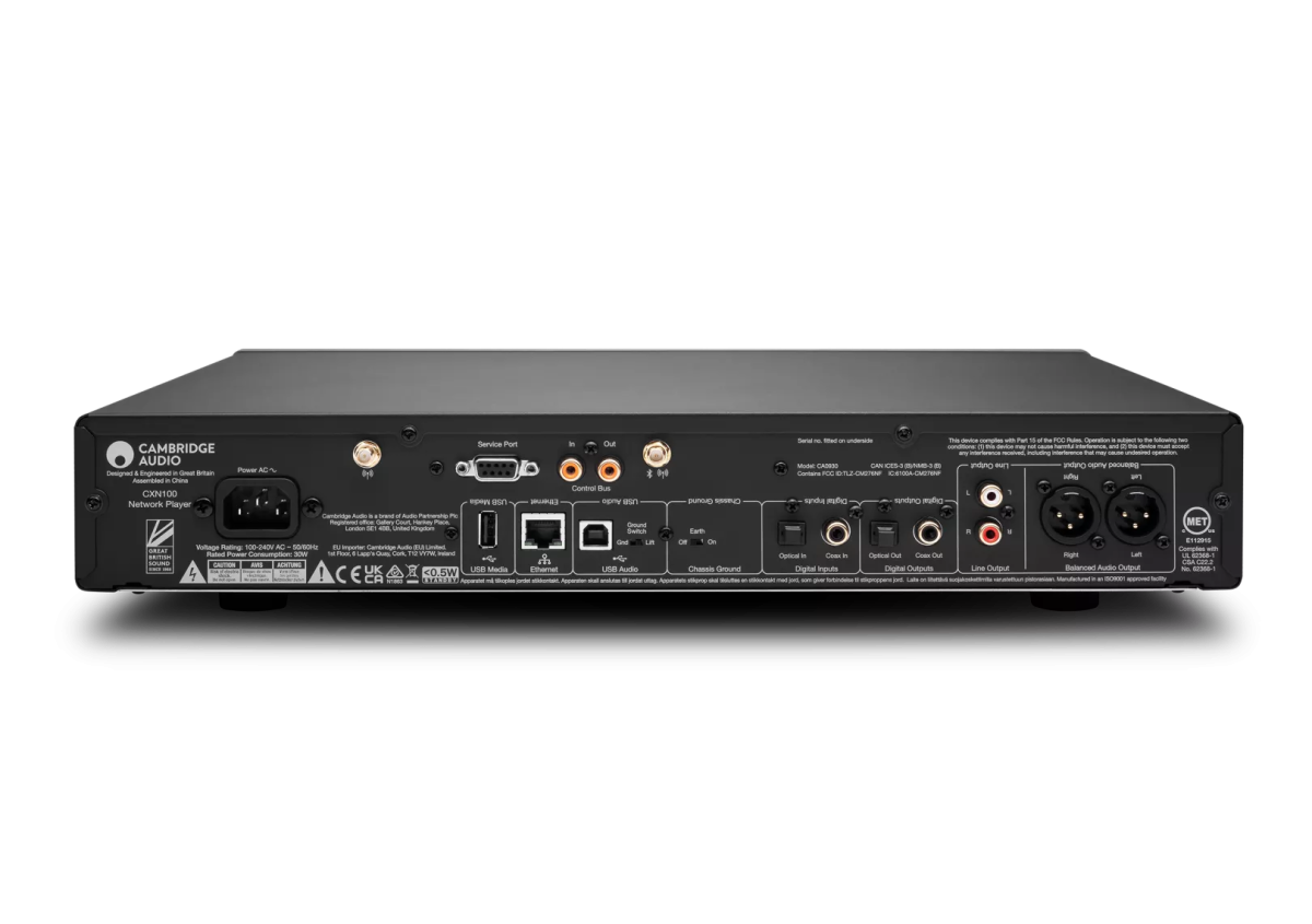 Cambridge Audio CXN 100 Lunar Grey- фото5