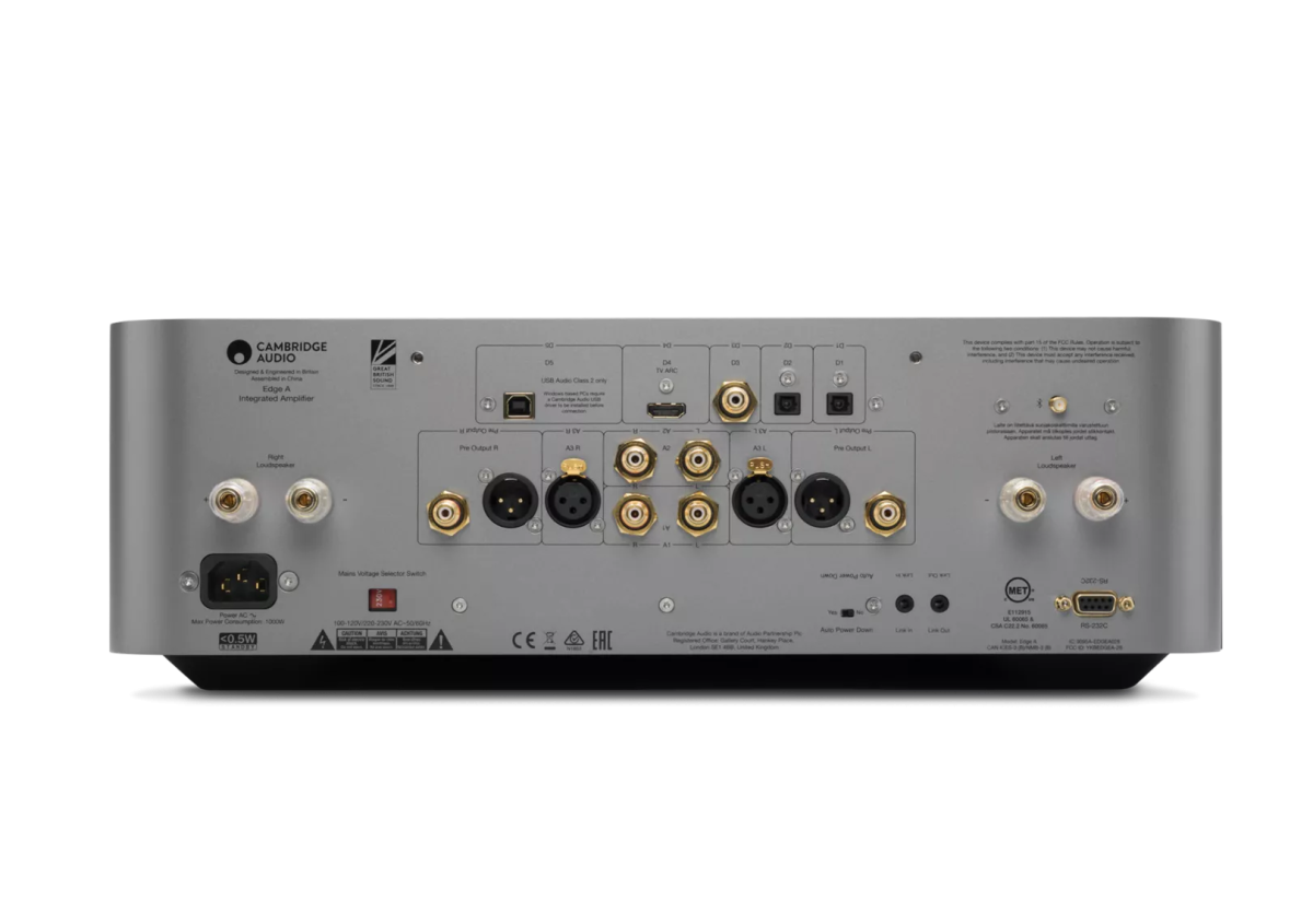 Cambridge Audio Edge A, серый- фото2