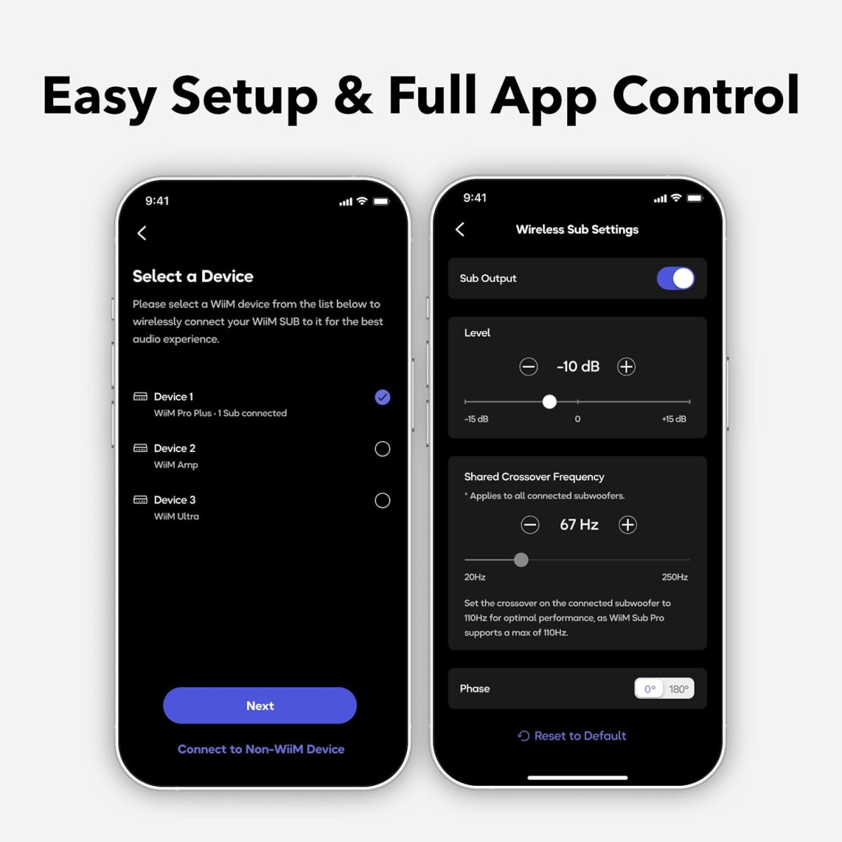 WiiM Sub Pro, черный.- фото5