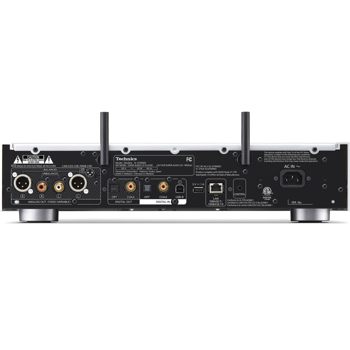 Technics SL-G700M2, серебристый- фото2