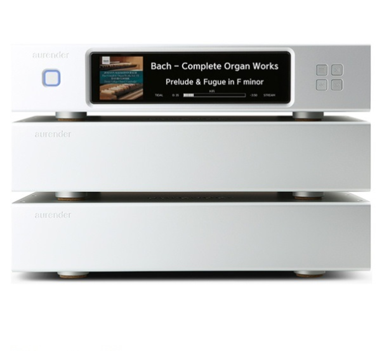 Aurender N50 Silver- фото2