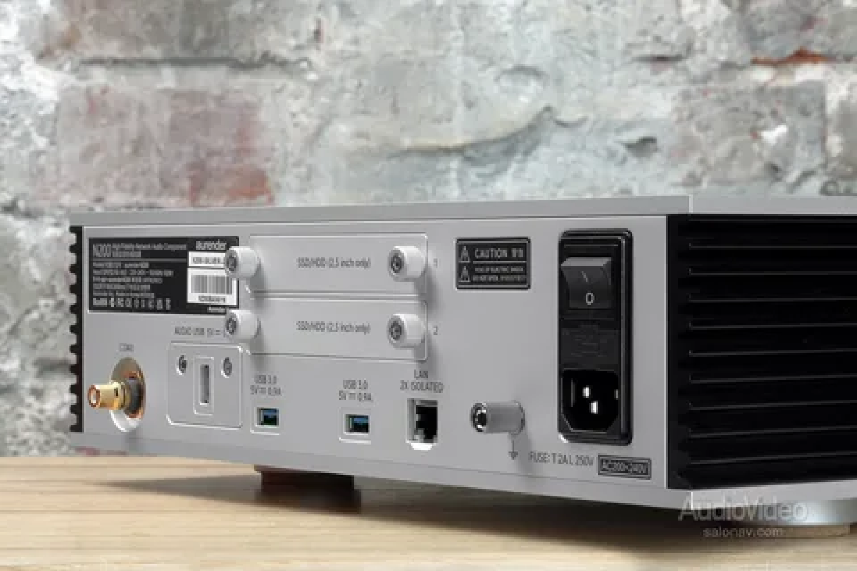 Aurender N200 Silver- фото4