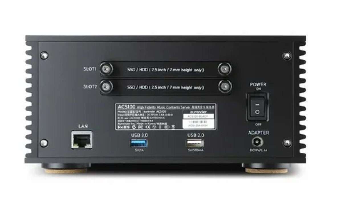Aurender ACS100 Black- фото2