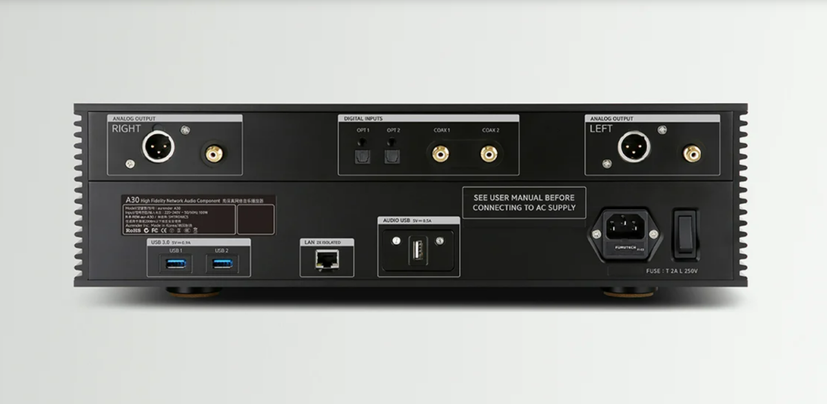 Aurender A30 Black- фото3