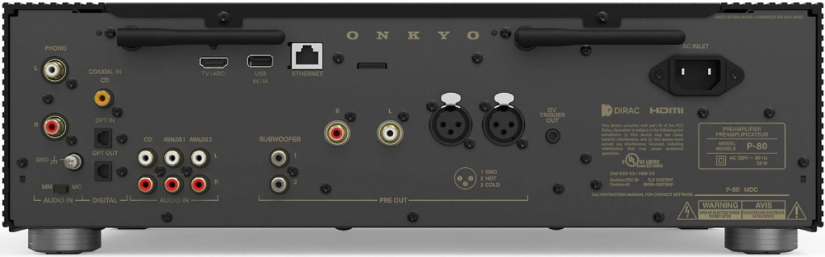 Onkyo P-80 Black- фото2