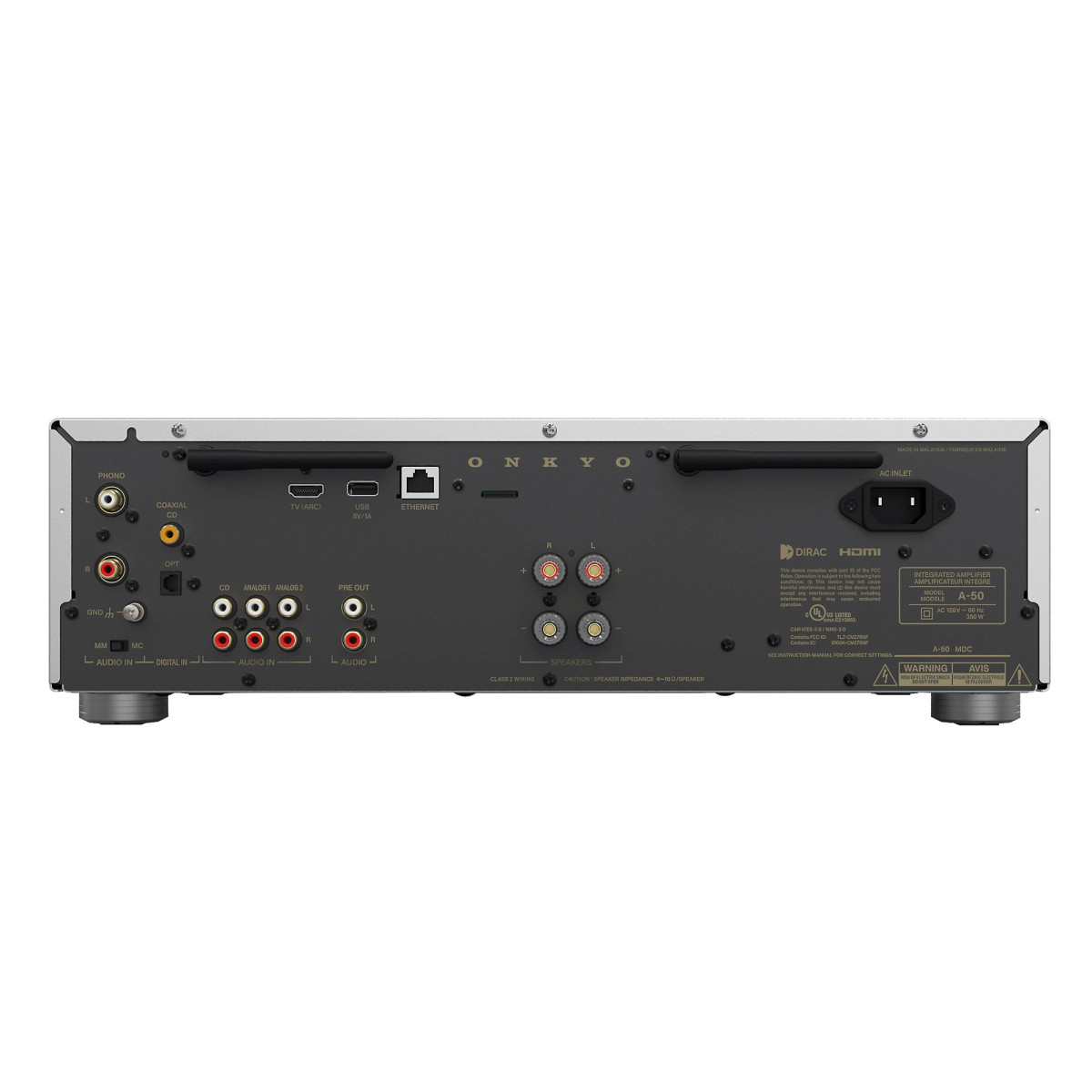 Onkyo A-50 Silver- фото2