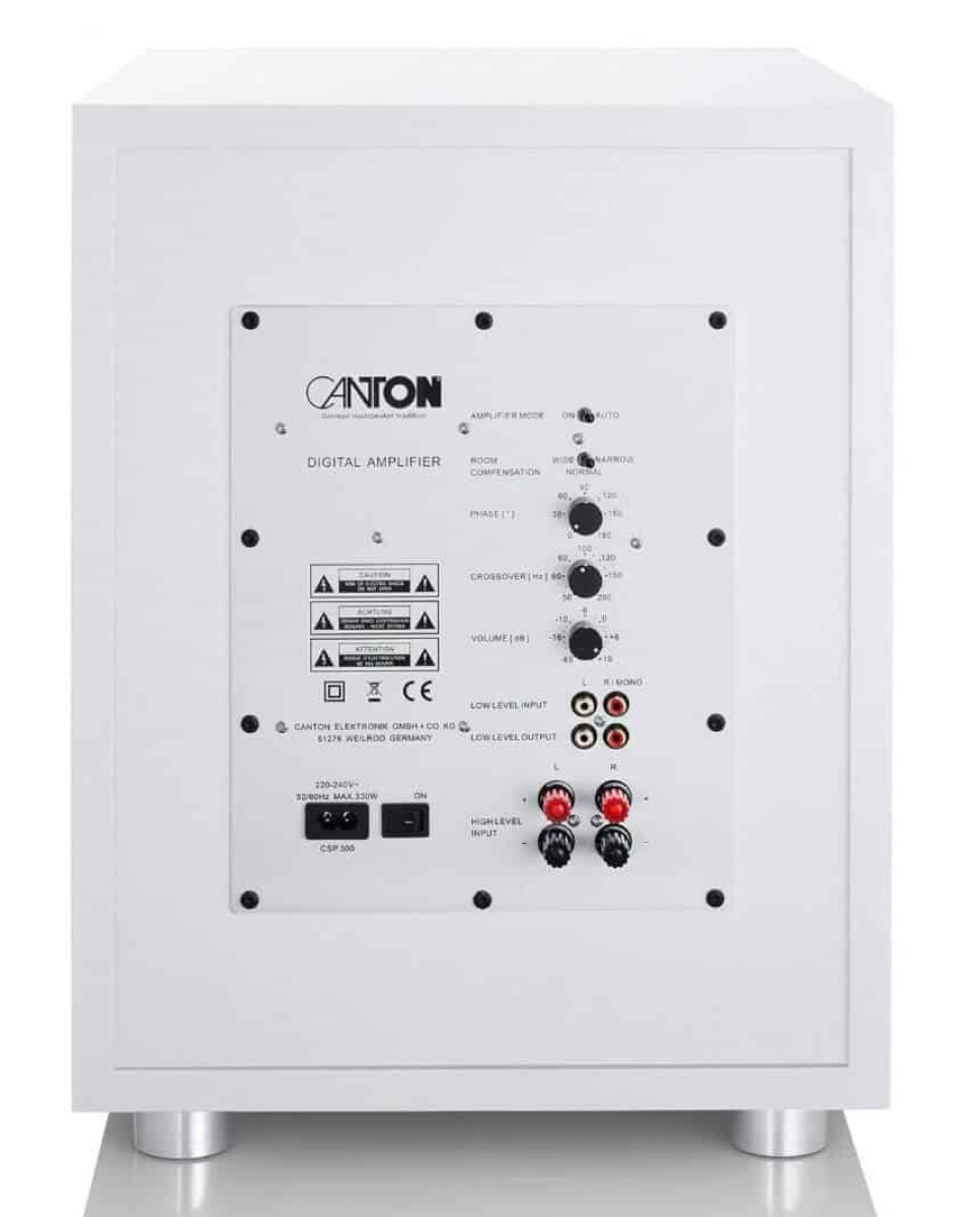 Canton Power Sub 8 S2, белый- фото2