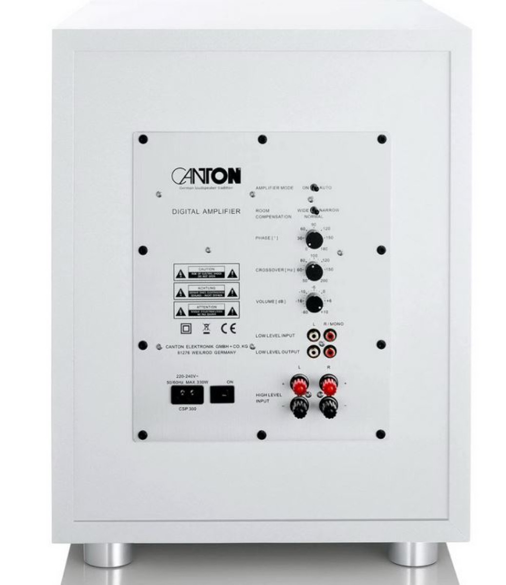 Canton Power Sub 10 S2, белый- фото2