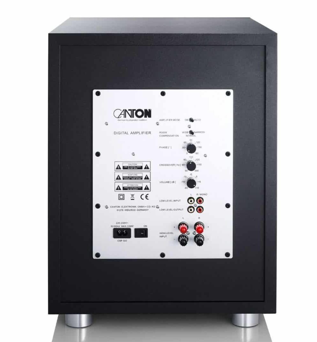 Canton Power Sub 10 S2, черный- фото2