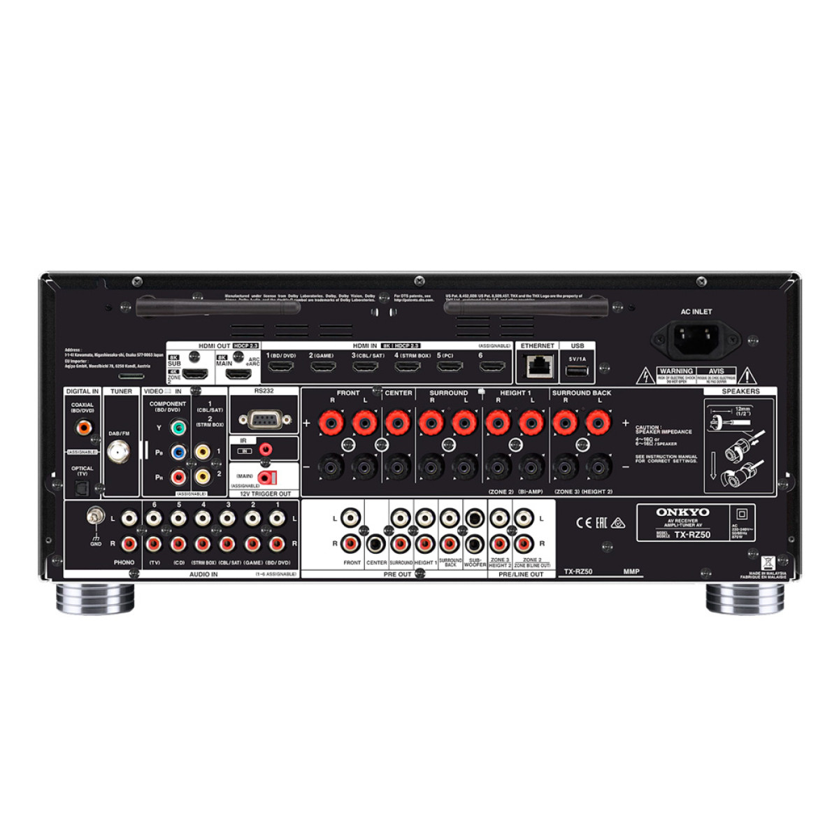 Onkyo TX-RZ50 M2- фото2