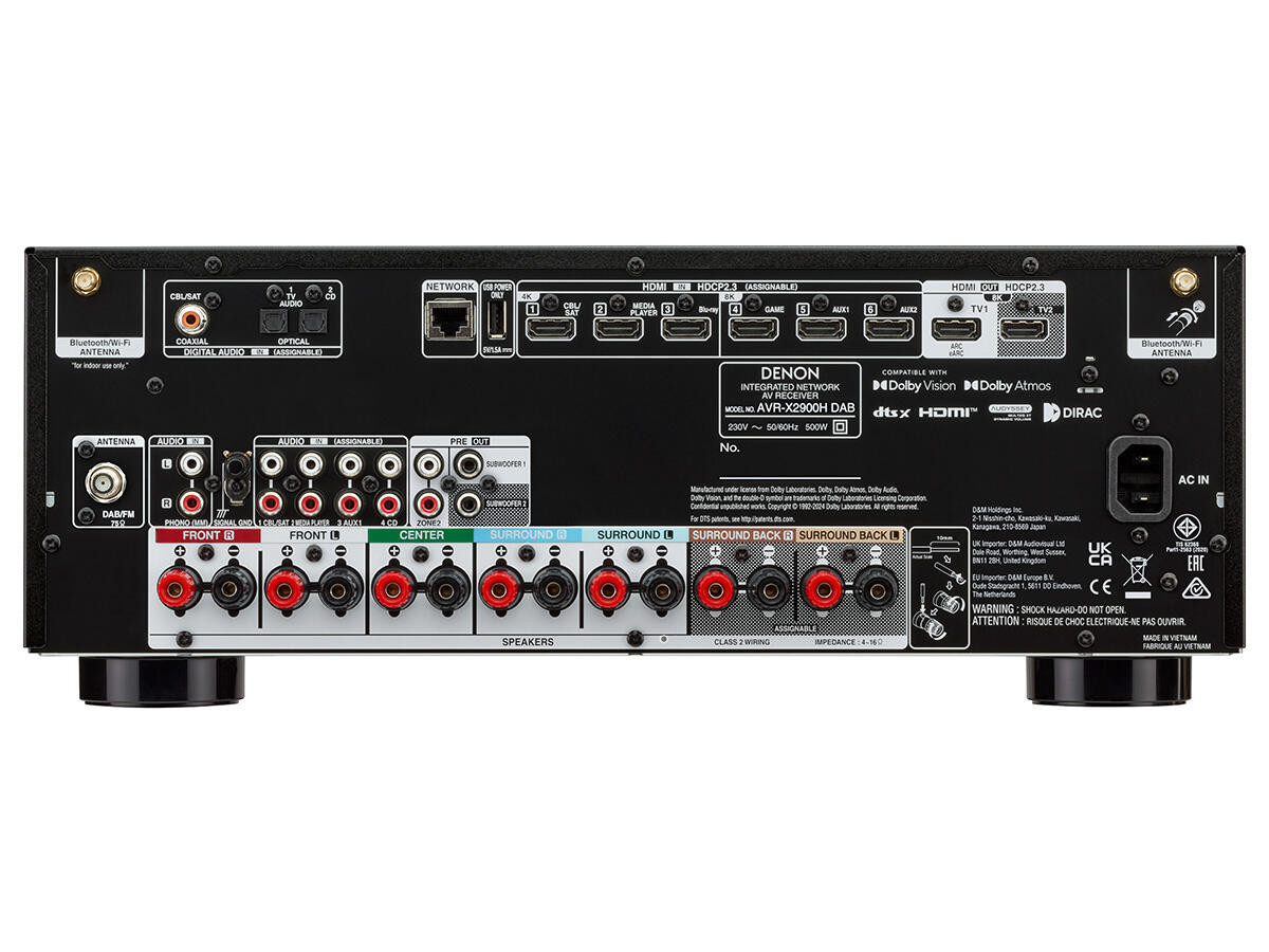 DENON AVR-X2900H DAB
- фото2