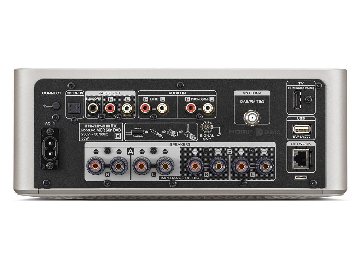 Marantz MCR 60n DAB, шампанское золото- фото2
