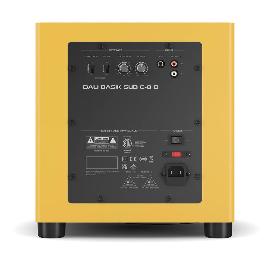 DALI BASIC SUB, golden yellow- фото4