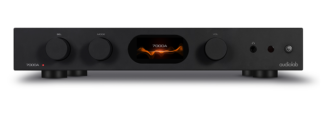 AUDIOLAB 7000A, black.