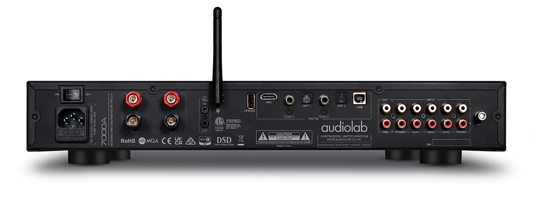 AUDIOLAB 7000A, black.