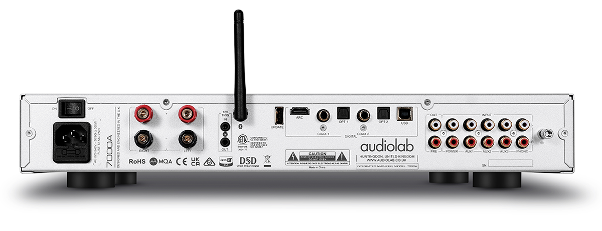 AUDIOLAB 7000A, silver.