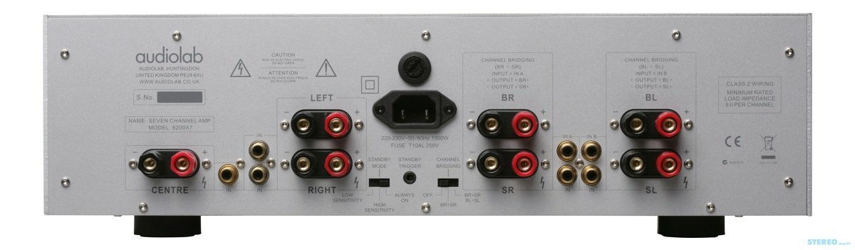 AUDIOLAB 8200X7 Silver- фото2