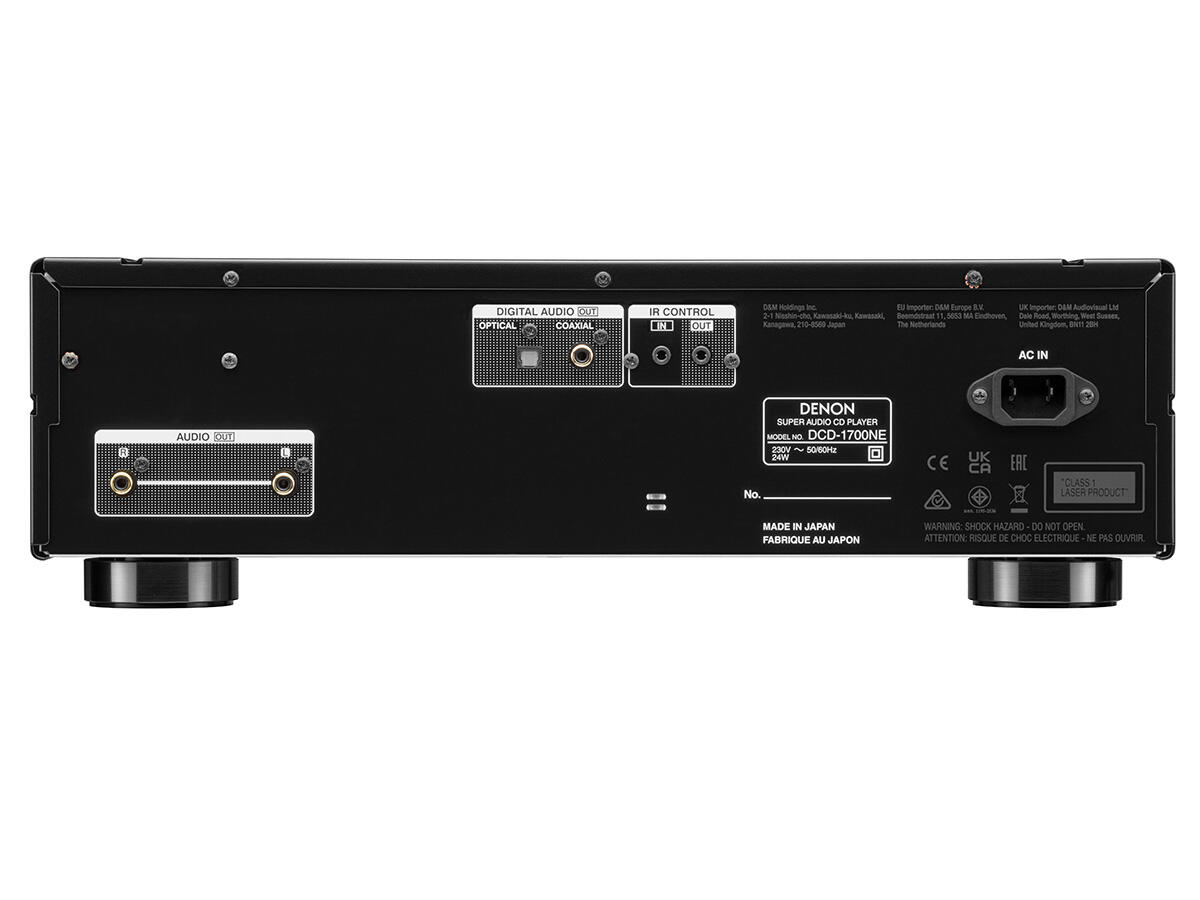 DENON DCD-1700NE, black