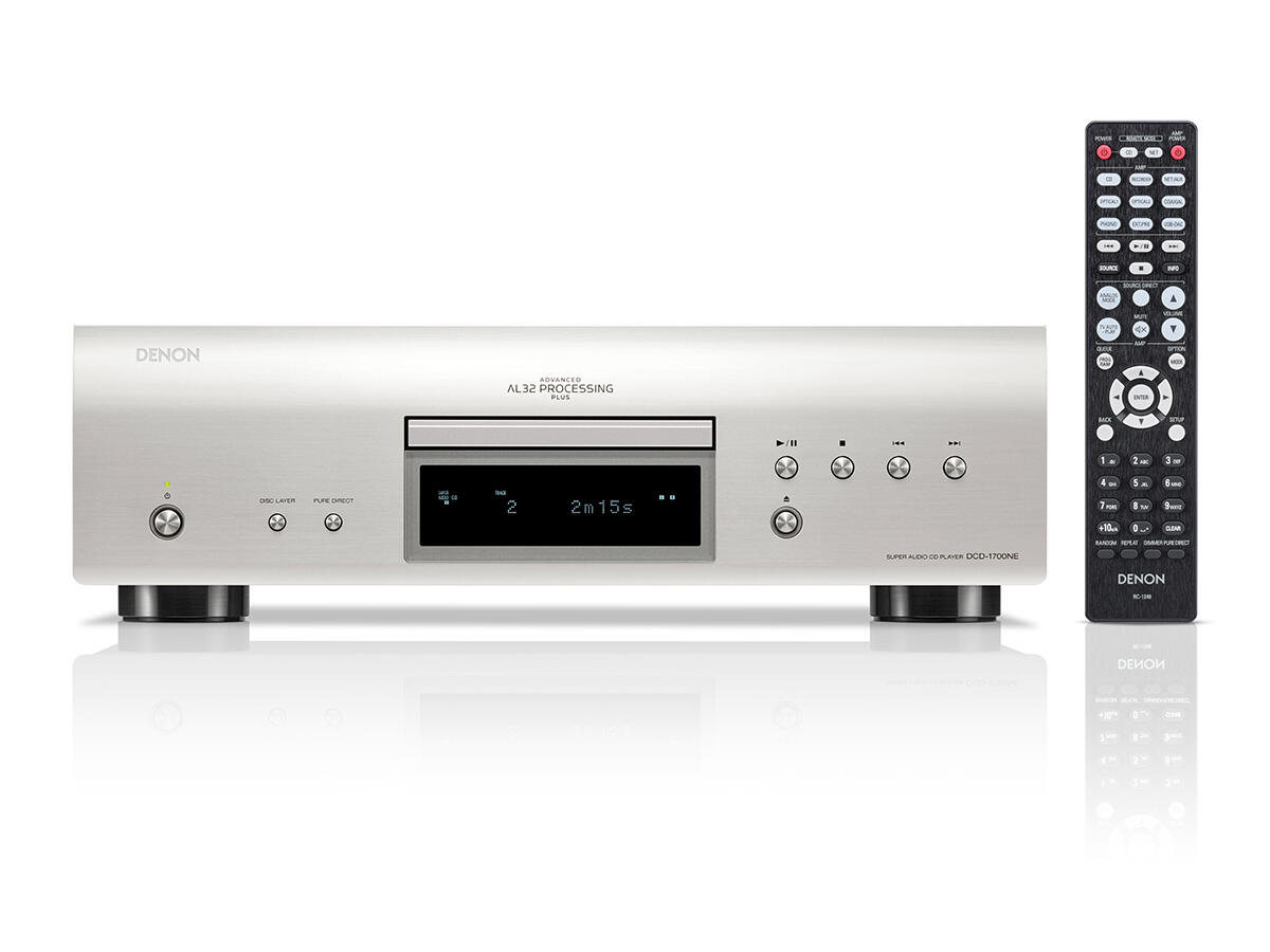 DENON DCD-1700NE, premium silver