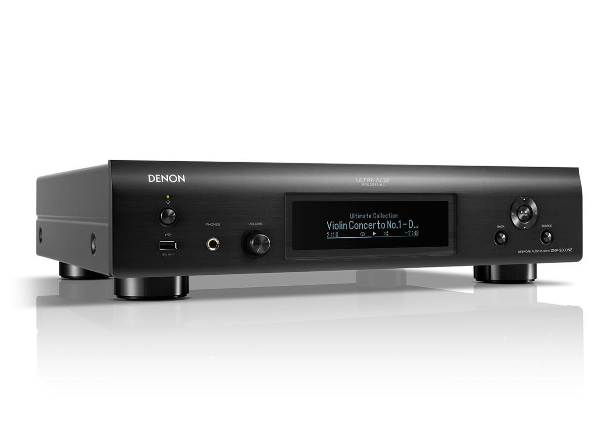 Denon DNP-2000NE, black.