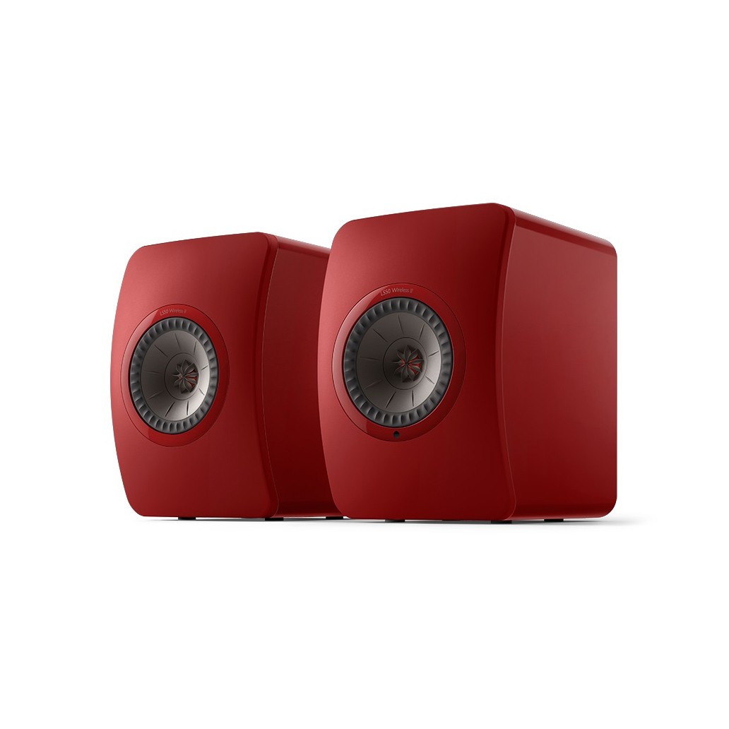 KEF LS50 Wireless II, Crimson Red