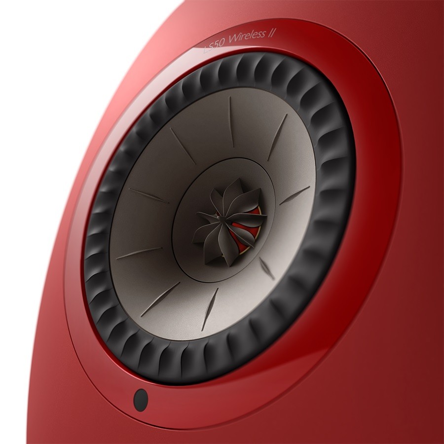 KEF LS50 Wireless II, Crimson Red