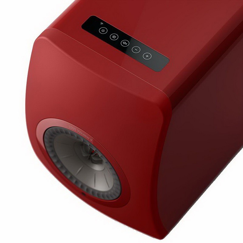 KEF LS50 Wireless II, Crimson Red