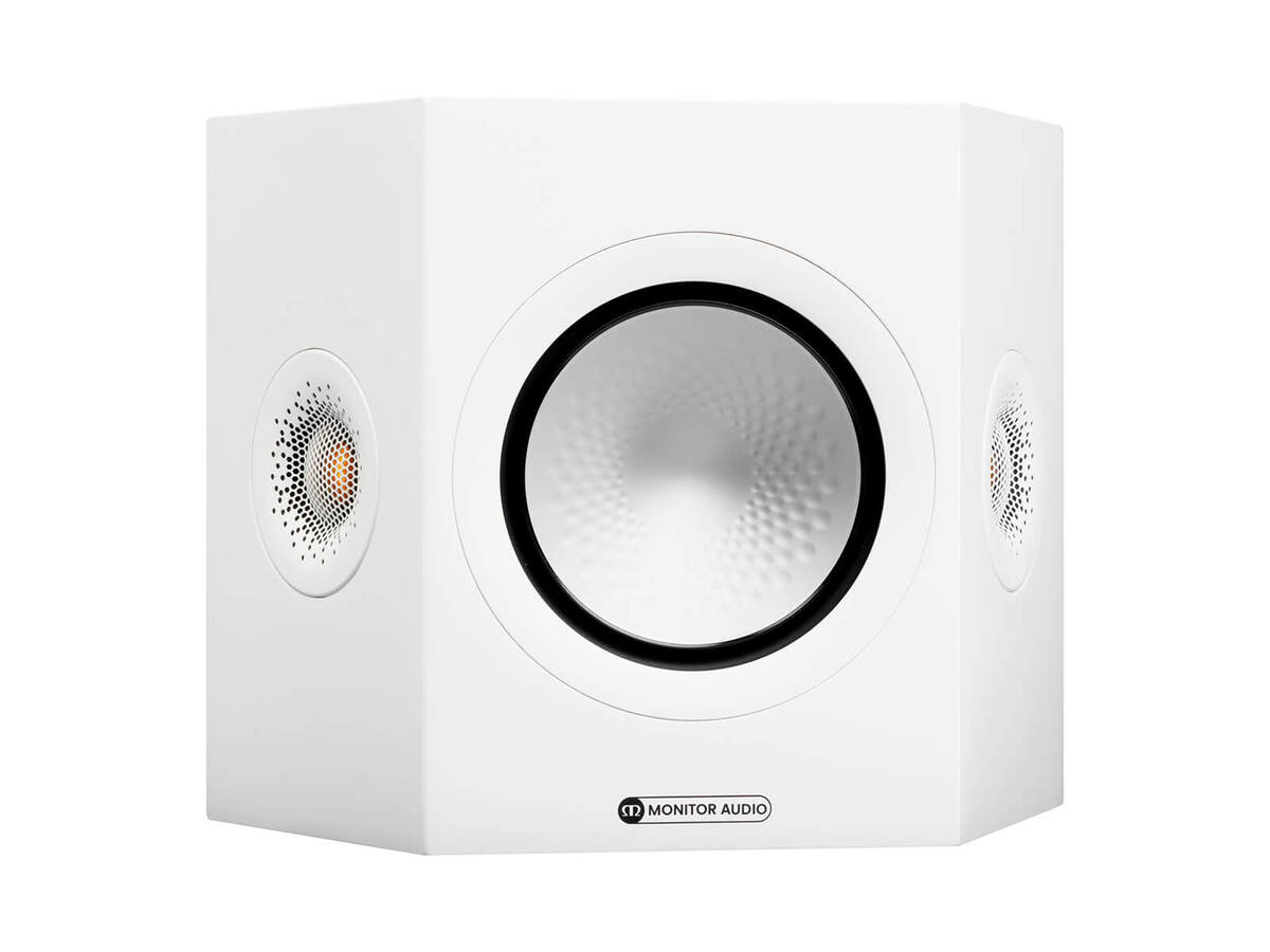 Monitor Audio Silver FX 7G, satin white (Black Grille)