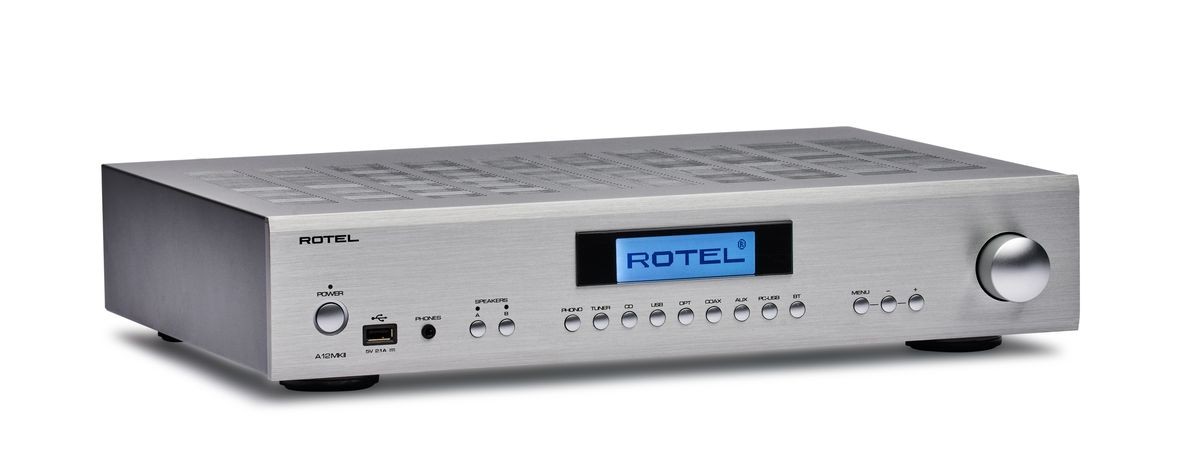 Rotel A-12 MKII, Silver