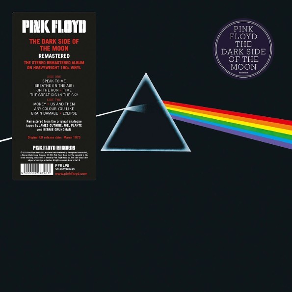 Pink Floyd - The Dark Side Of The Moon 180g- фото