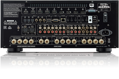 Rotel RAP-1580 MKII + Dirac Live LE, Black