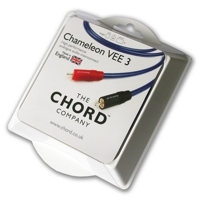 The CHORD Chameleon VEE 3 2RCA to 2RCA, 1 